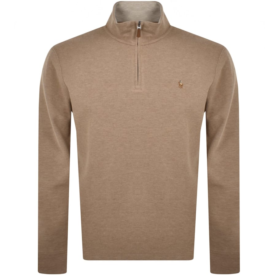 Half zip sweatshirt ralph lauren on sale